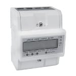Contor electric trifazat digital EL-024, 3x20(100)A, 230/380 V, montaj pe șină DIN, tarif unic
