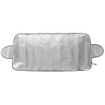 Parasolar auto aluminiu pentru parbriz, 85 x 180 cm, pentru autoutilitare, cu prindere pe oglinzi
