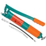 Pompă manuală de gresat Hanbon HB103102, 6000-8000 PSI, furtun flexibil și duză metalică
