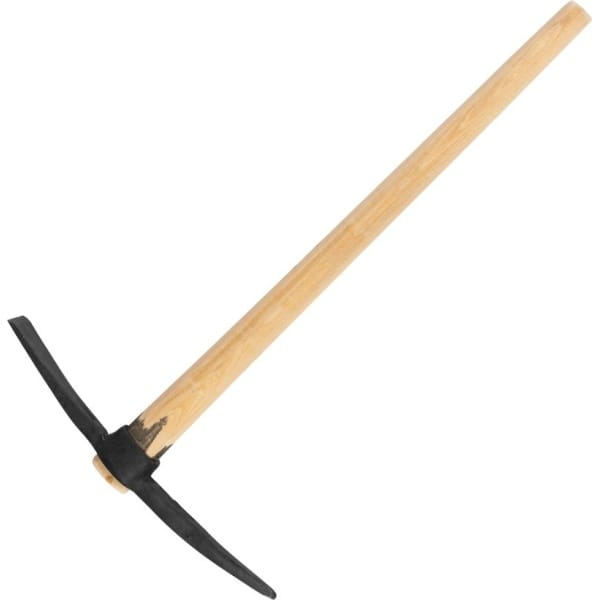 Târnăcop Strend Pro P-415 WH, 2500 g, cu mâner din lemn, pentru construcții și terasamente