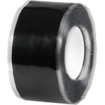 Bandă siliconică autovulcanizantă Strend Pro, 25 mm × 3 m, neagră