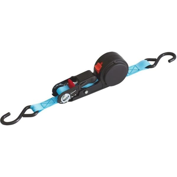 Set 2 chingi de ancorare autoretractabile Strend Pro cu clichet, 25 mm x 4 m, 500 kg