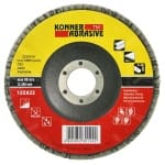 Disc lamelar KONNER D22 125 x 22 mm, A60, AluOxide — imagine ilustrativă