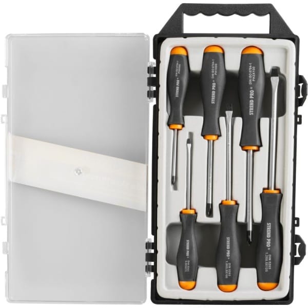 Set șurubelnițe Strend Pro SD0641, 6 piese, plate și Phillips — imagine ilustrativă