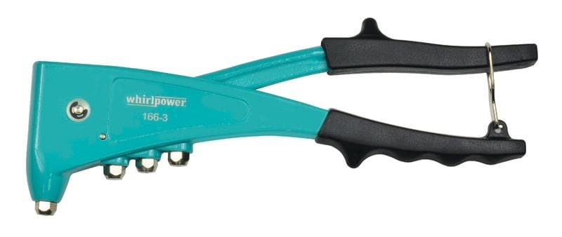 Clește pentru popnituri Whirlpower 166-3, 260 mm, 2,4–4,8 mm Clește pentru popnituri Whirlpower 166-3, 260 mm, 2,4–4,8 mm — imagine ilustrativă