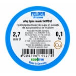 Aliaj pentru lipire moale Felder Sn97Cu3, Ø2,7 mm, 100 g
