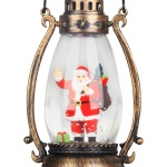 Felinar decorativ MagicHome Crăciun Moș Crăciun, 8 x 6,5 x 14 cm — imagine ilustrativă