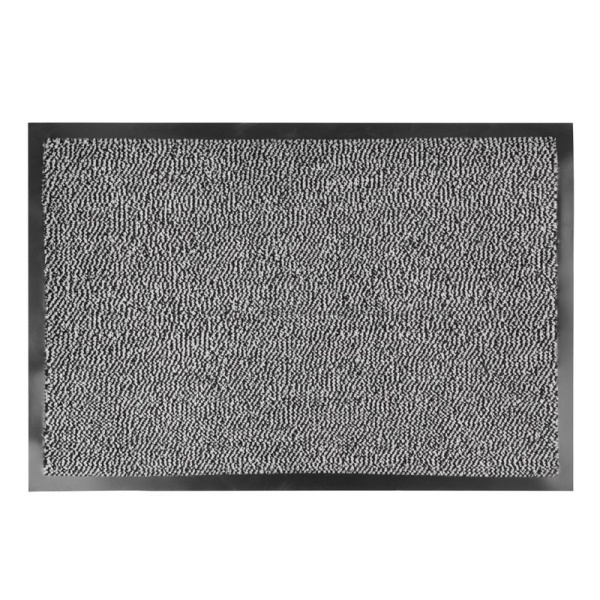 Covoraș intrare MagicHome 40x60 cm, negru/gri — imagine ilustrativă