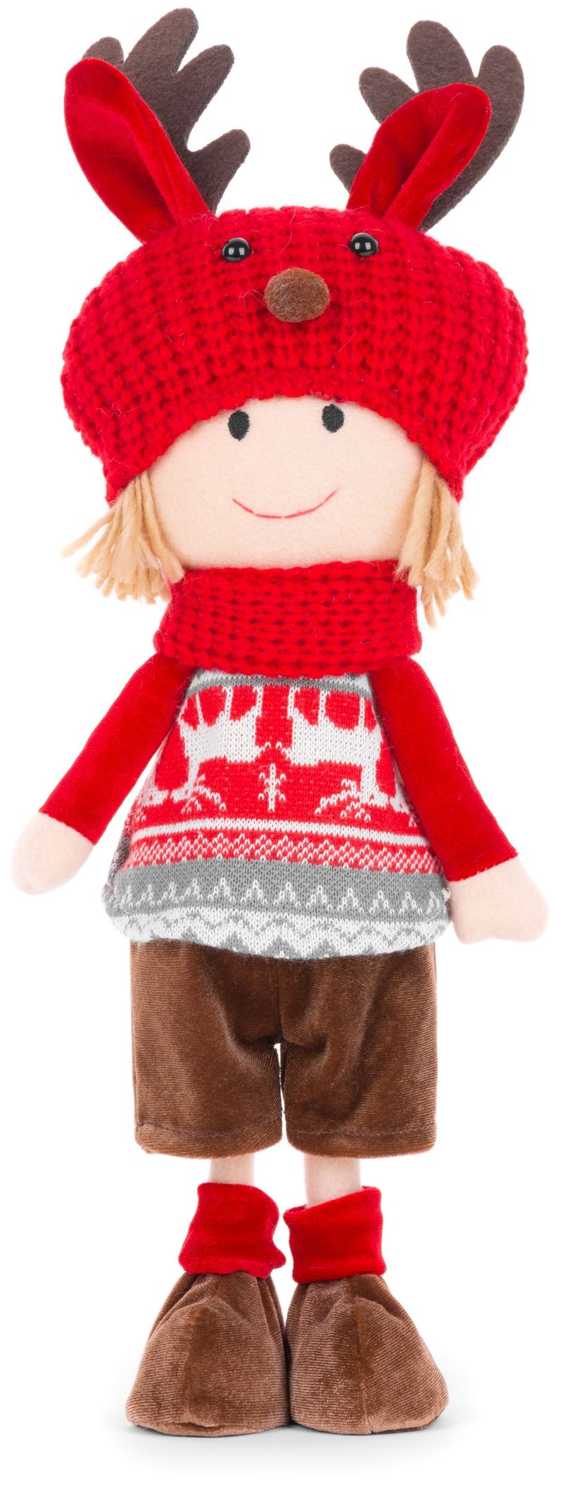 Figurină de Crăciun MagicHome băiat 42 cm Figurină de Crăciun MagicHome băiat 42 cm — imagine ilustrativă