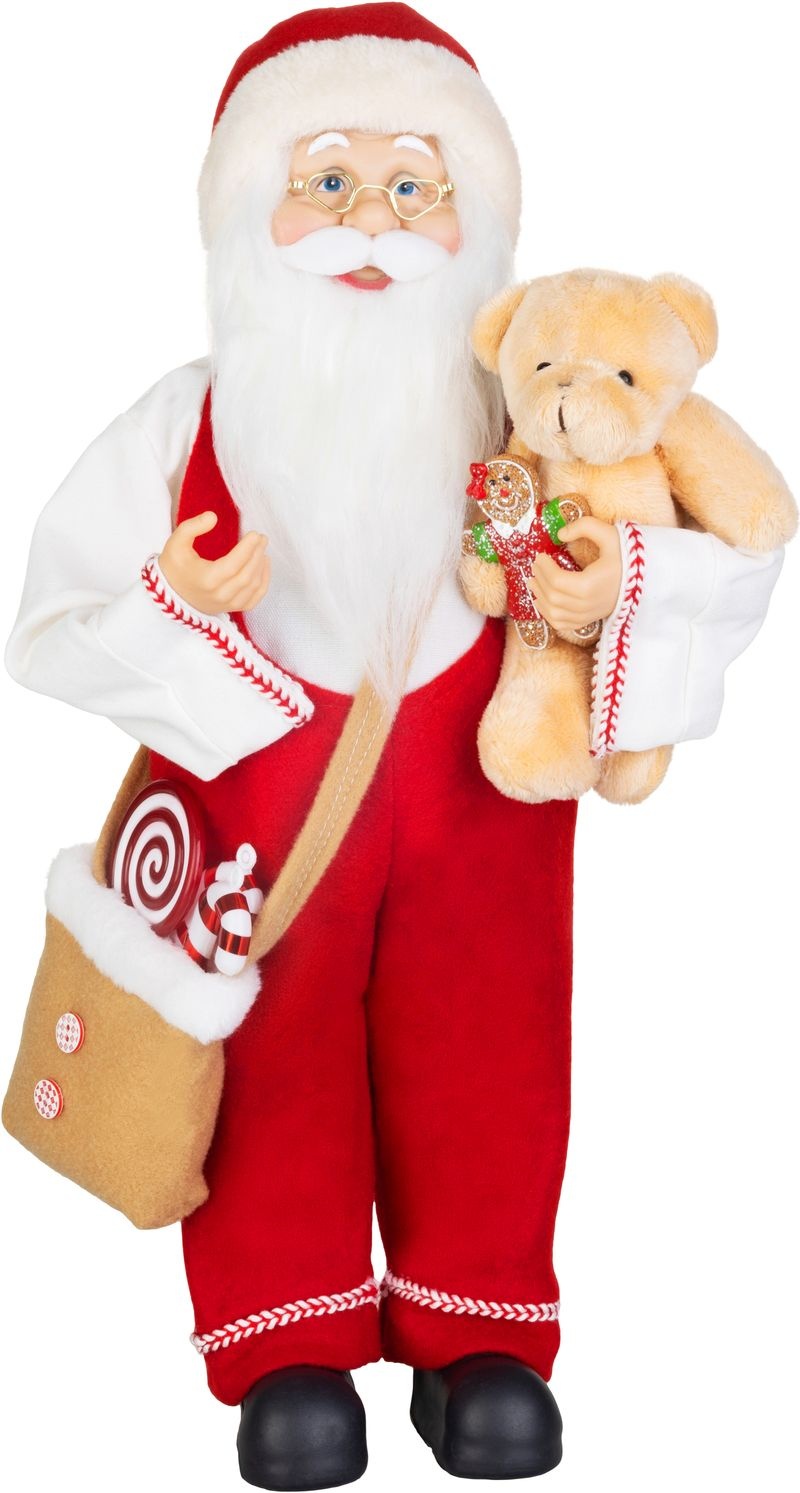 Decorație MagicHome Vianoce Santa, textil, 16 x 26 x 45 cm Decorație MagicHome Vianoce Santa, textil, 16 x 26 x 45 cm — imagine ilustrativă