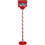 Decorație MagicHome Vianoce cutie poștală roșie 20 × 27 × 150 cm — imagine ilustrativă