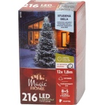 Instalație luminoasă MagicHome Crăciun verticală, 216 LED, 1,8 m — imagine ilustrativă