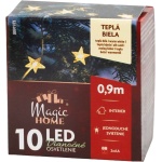 Instalație de Crăciun MagicHome, 10 LED, 0,9 m — imagine ilustrativă