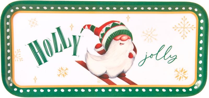 Tavă decor Crăciun 32 × 15 cm, mix designuri Tavă decor Crăciun 32 × 15 cm, mix designuri — imagine ilustrativă