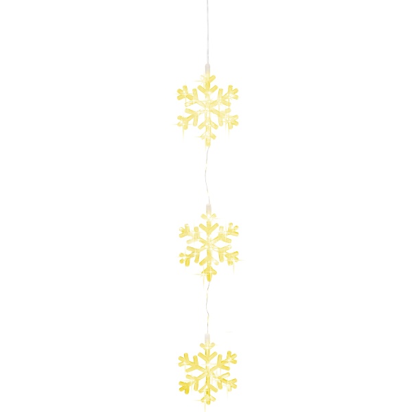 Decorațiune Crăciun MagicHome fulgi 44 LED, 58,5 cm — imagine ilustrativă