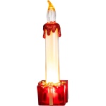 Lumânare decorativă MagicHome Crăciun, LED, 4,8×4,8×16 cm — imagine ilustrativă