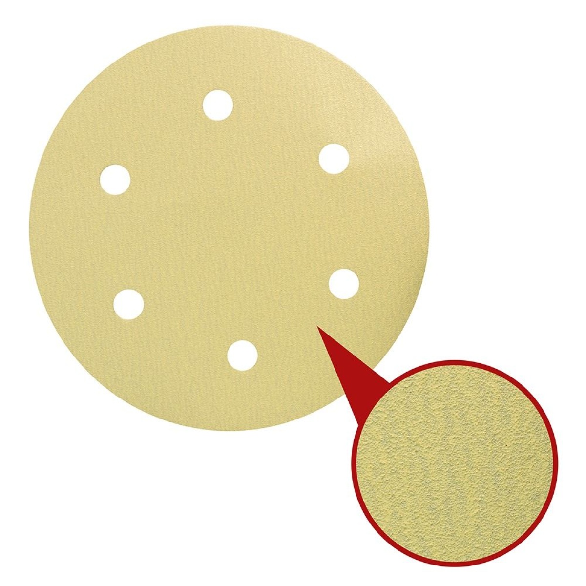 Disc abraziv autoadeziv ENERGO 225 mm R 100 — imagine ilustrativă