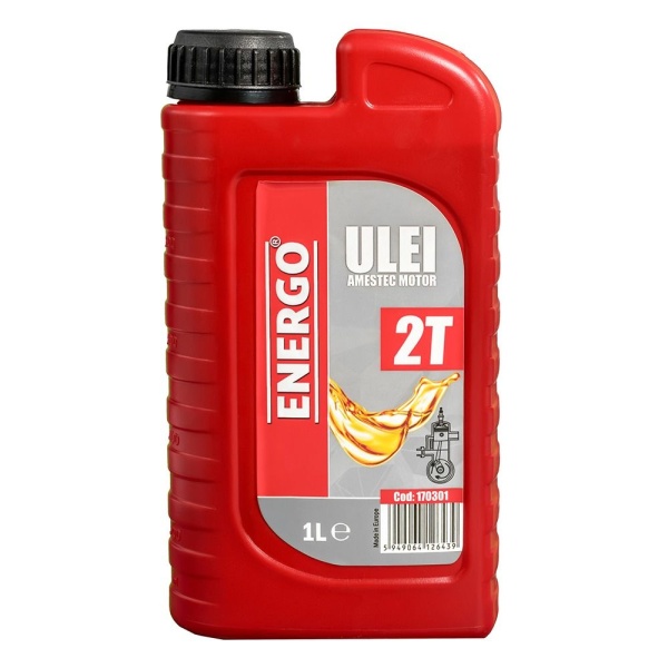 Ulei amestec pentru motor 2 timpi ENERGO 1 l — imagine ilustrativă